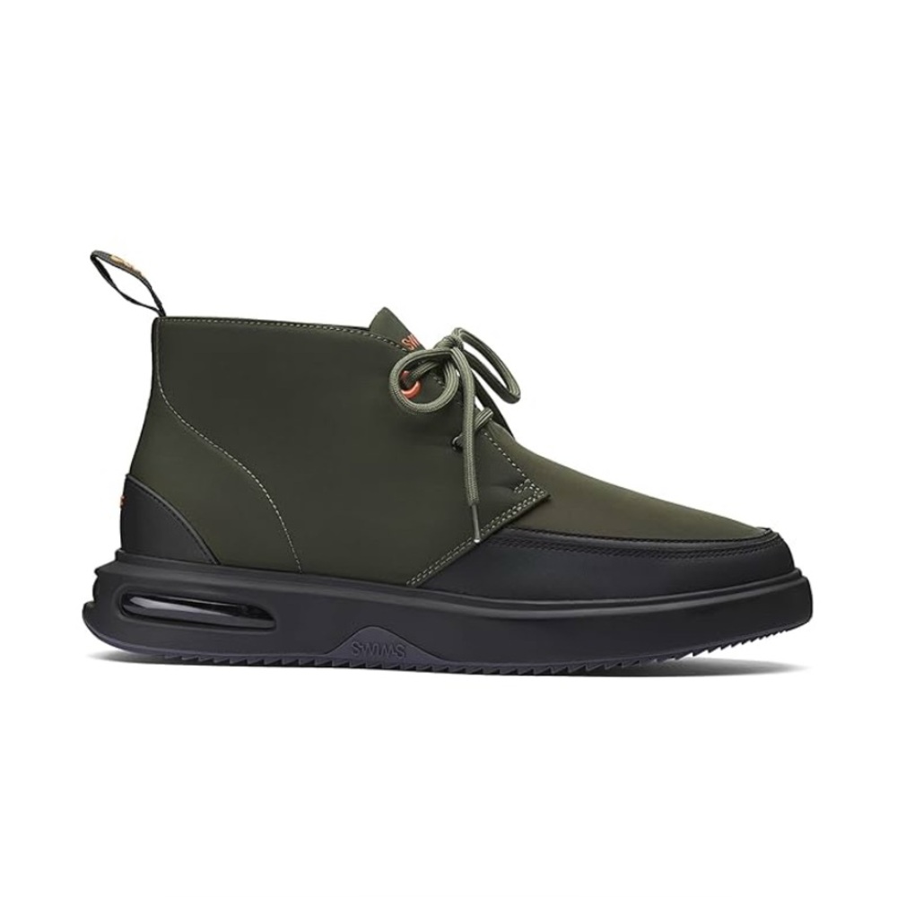 SWIMS Mens Helmut Hybrid Boot Olive / Black Water repellent Boot SZ US 9 NWOB